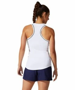 Asics Women's Court Piping Tank - White -Adidas Shop 4 72844