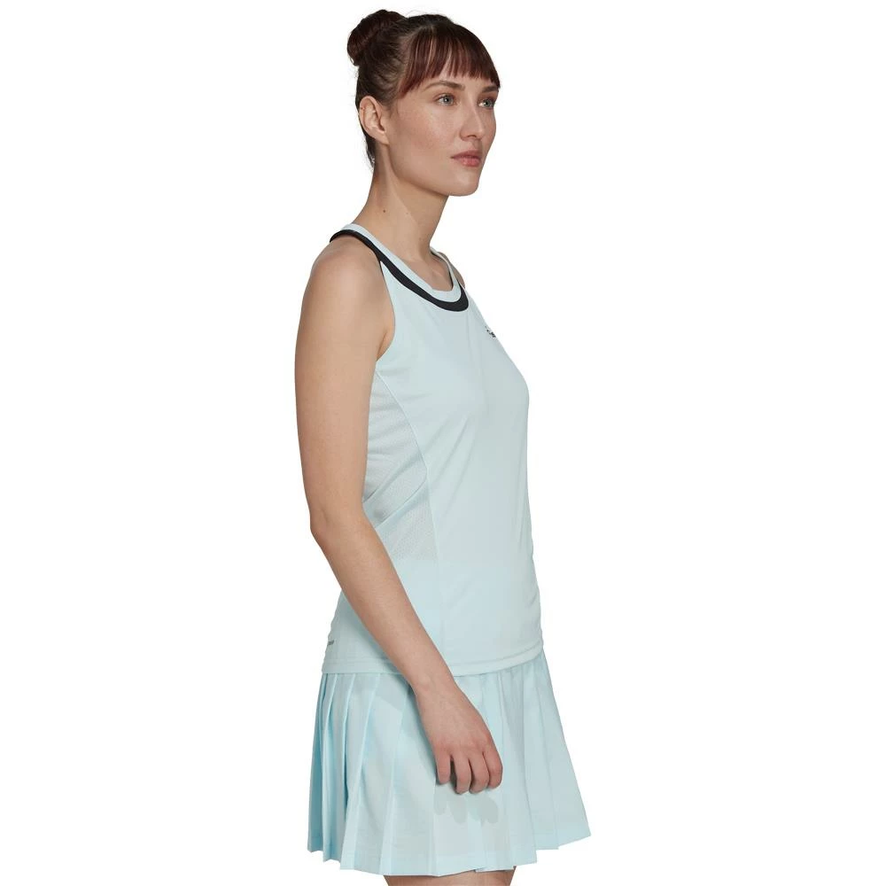 Adidas Women's Club Tank - Almost Blue 4 Adidas Women's Club Tank - Almost Blue - Image 4