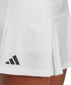 Adidas Women's Club Pleated Skort Tall - White -Adidas Shop 4 82360