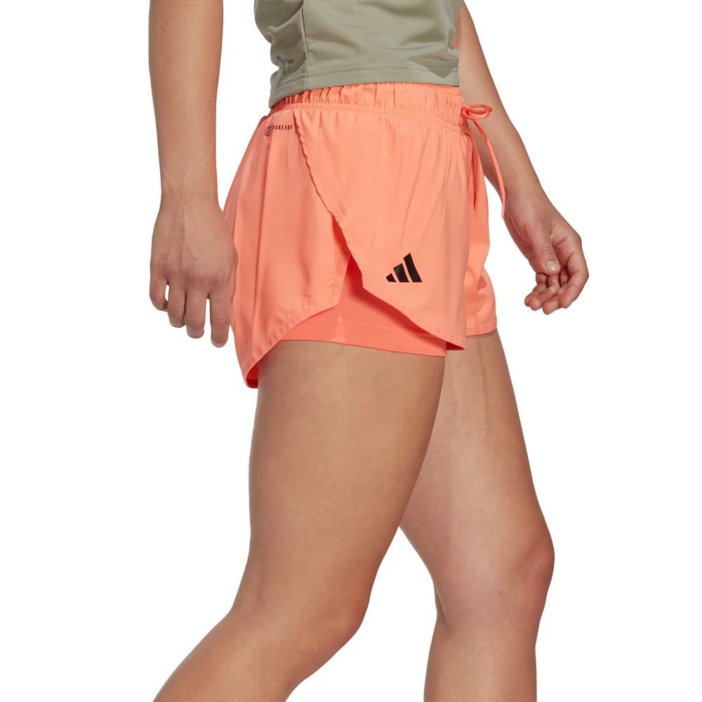 Adidas Women's Club Short - Coral Fusion 4 Adidas Women's Club Short - Coral Fusion - Image 4