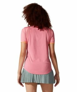 Asics Women's Match Short Sleeve - Peach Petal 9 Asics Women's Match Short Sleeve - Peach Petal -Adidas Shop 5 70383