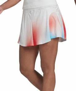 Adidas Women's Melbourne Match Skirt - White/Vivid Red 9 Adidas Women's Melbourne Match Skirt - White/Vivid Red -Adidas Shop 5 74915