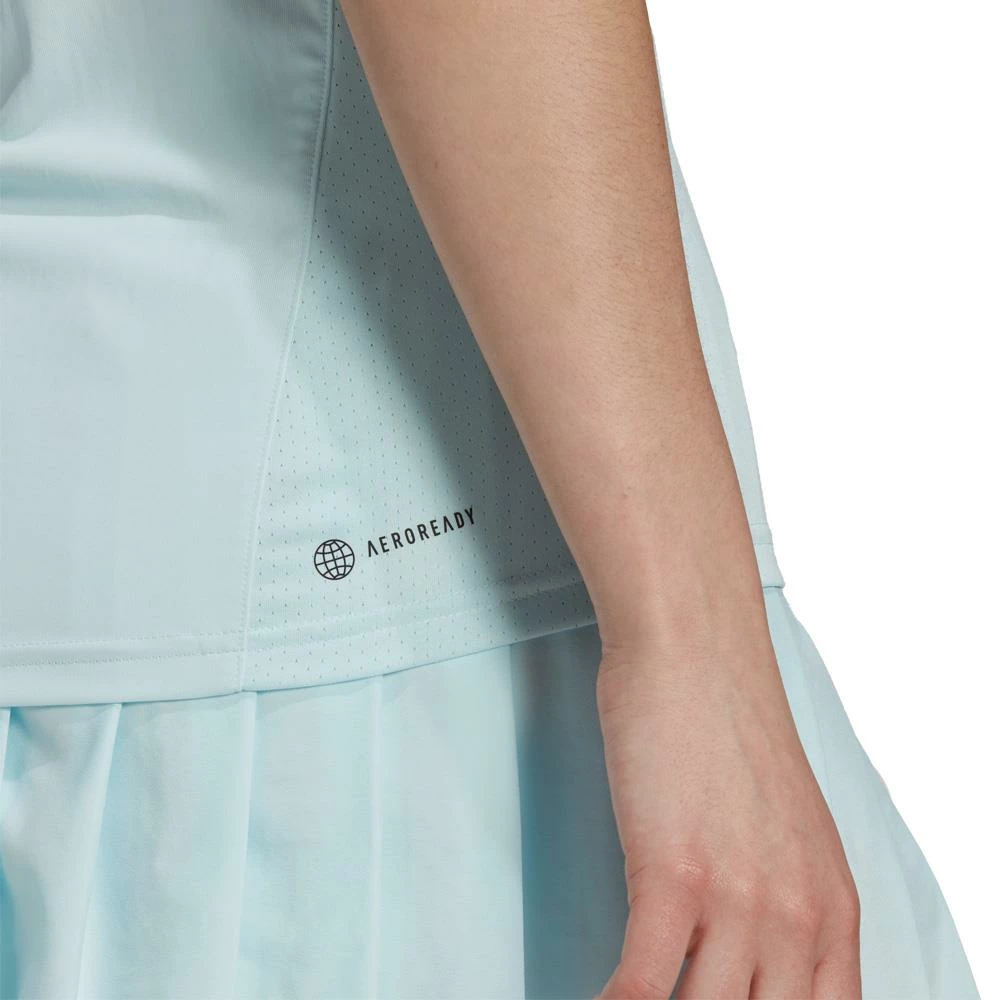 Adidas Women's Club Tank - Almost Blue 5 Adidas Women's Club Tank - Almost Blue - Image 5