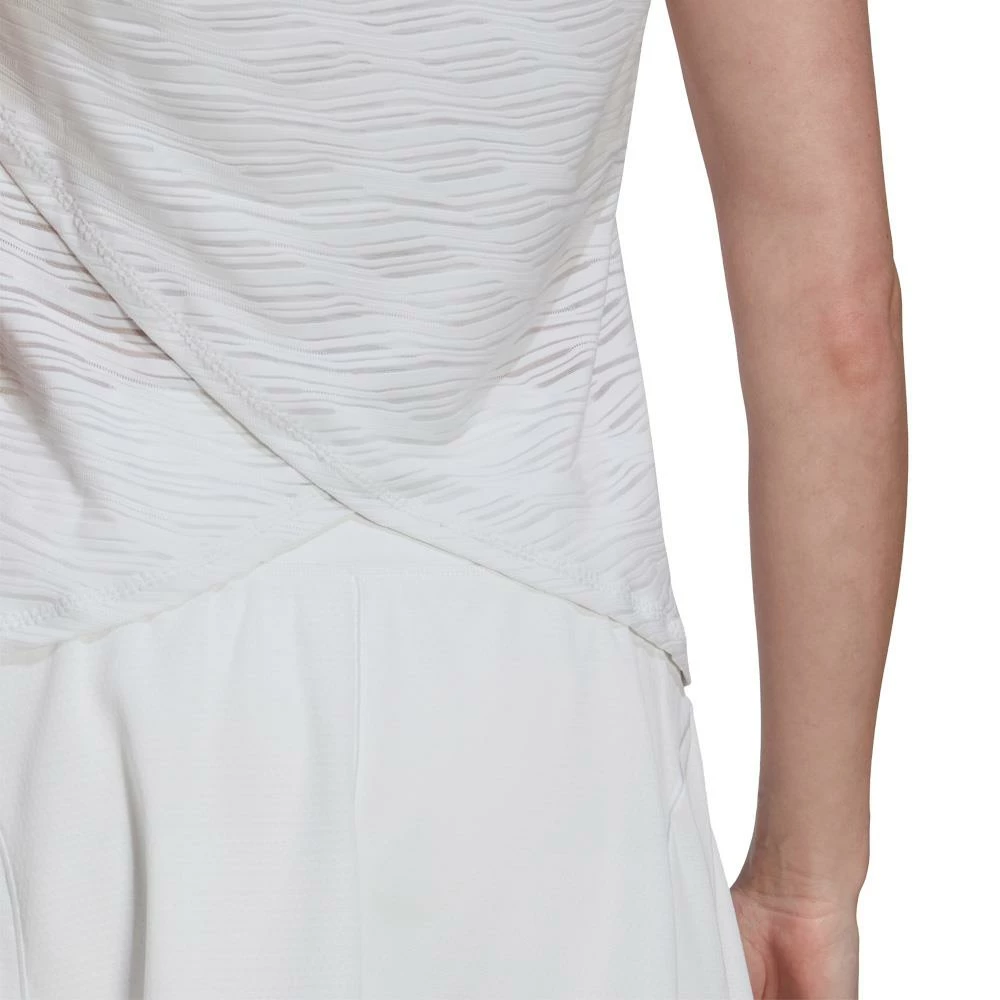 Adidas Women's London Match Tank - Parley - White 5 Adidas Women's London Match Tank - Parley - White - Image 5