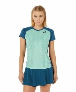 Asics Women's Match Actibreeze Tee - Oasis Green 6 Asics Women's Match Actibreeze Tee - Oasis Green -Adidas Shop f77828