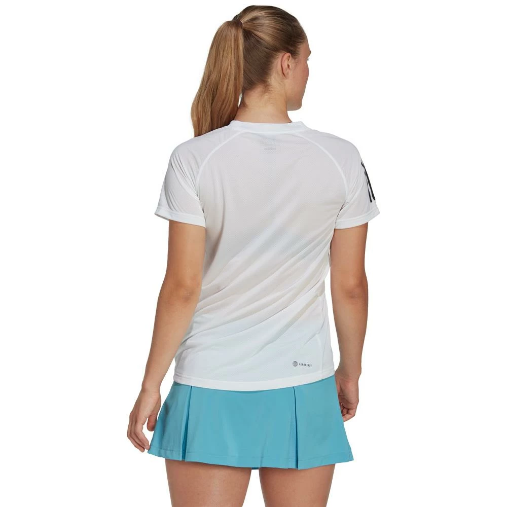 Adidas Women's Club Tee - White 3 Adidas Women's Club Tee - White - Image 3