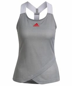 Adidas Women's Primeblue Y Tank - Silver