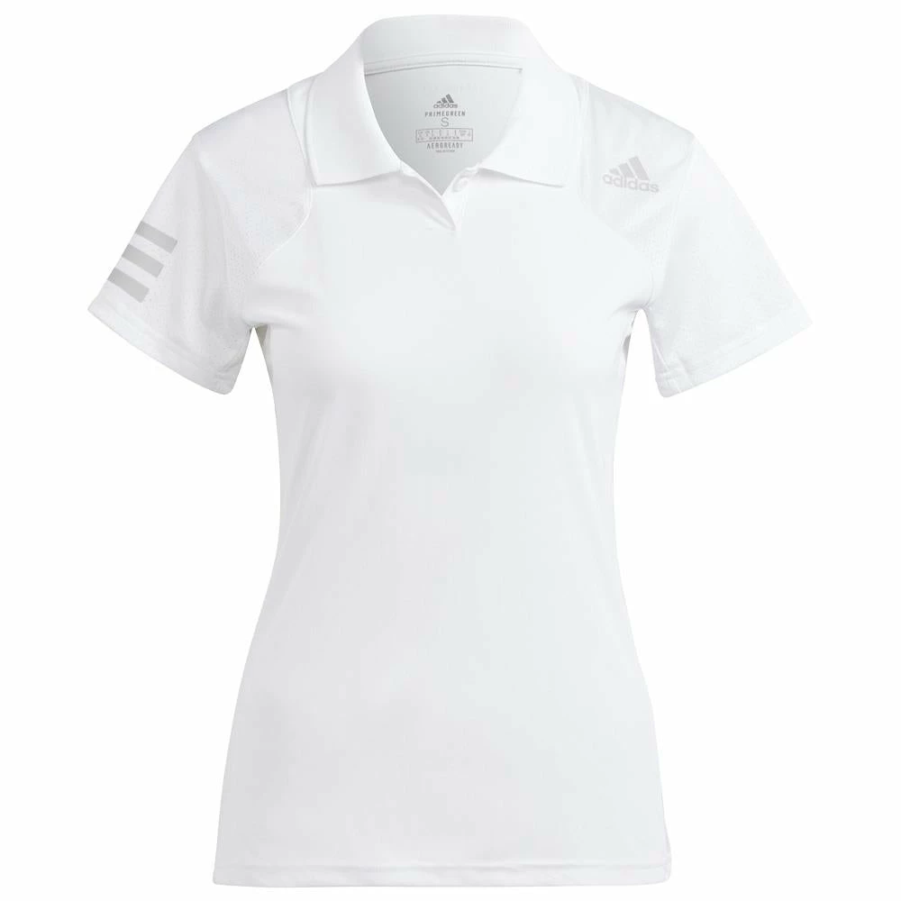 Adidas Women's Club Tennis Polo - White 1 Adidas Women's Club Tennis Polo - White