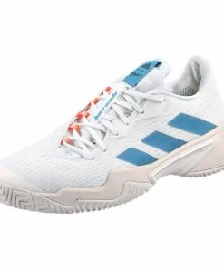 Adidas Men's Barricade - Parley - Cloud White/Blue Pulse
