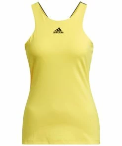 Adidas Women's Y-Tank - Beam Yellow/Black