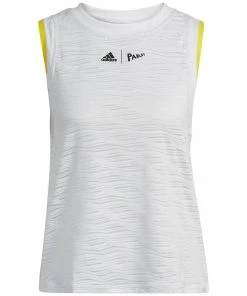Adidas Women's London Match Tank - Parley - White