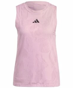 Adidas Women's Melbourne Match Tank - Clear Pink
