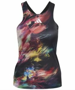 Adidas Women's Melbourne Y Tank - Multi/Black