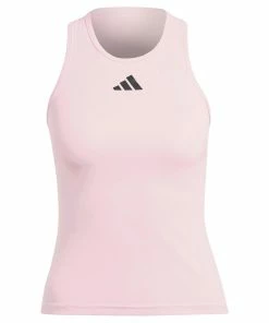 Adidas Women's Club Tank - Clear Pink